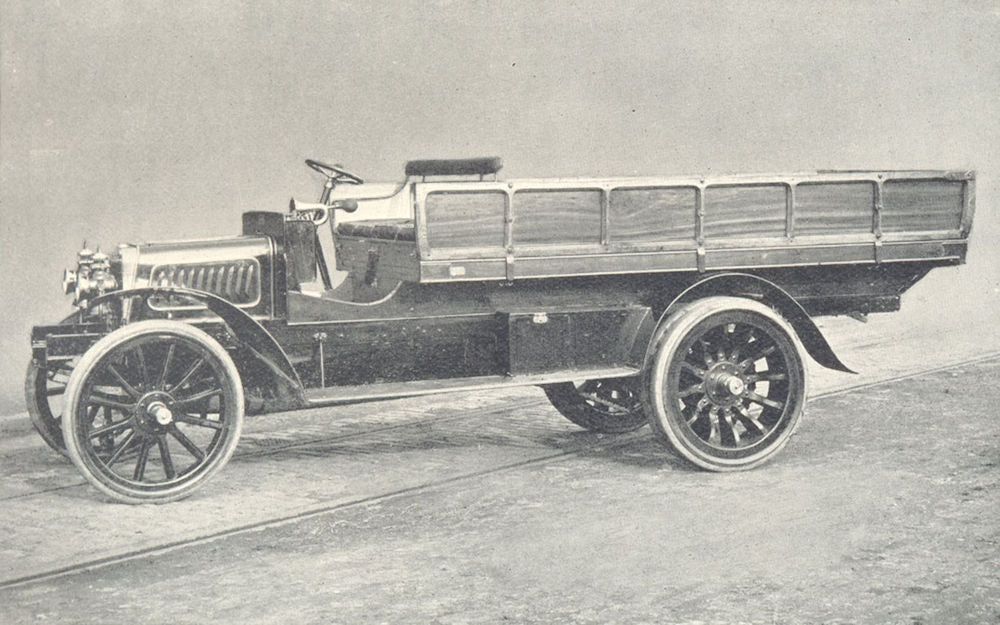 FARM MOTORS. Commercial Motor Vehicle (Albion Car Co. Scotstoun) 1912 print